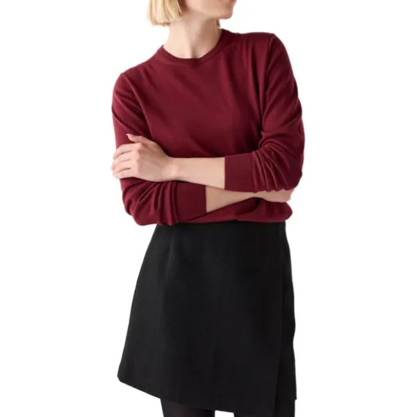 Свитер женский бордовый Uniqlo