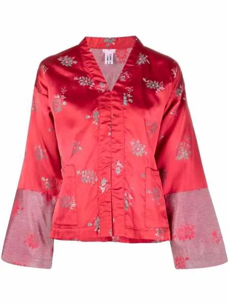 Comme Des Garçons Comme Des Garçons пиджак с цветочным узором