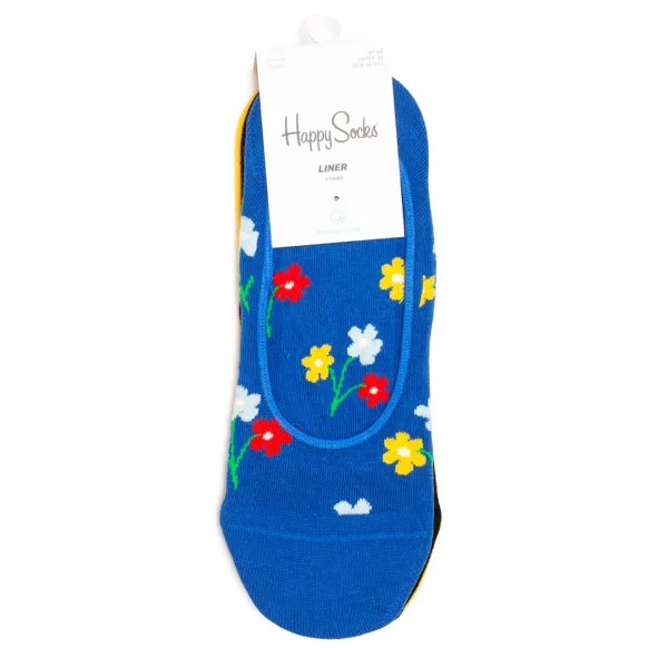 Следки унисекс Happy Socks Happy Socks 3 Pack Bouquet Liner разноцветные 41-46