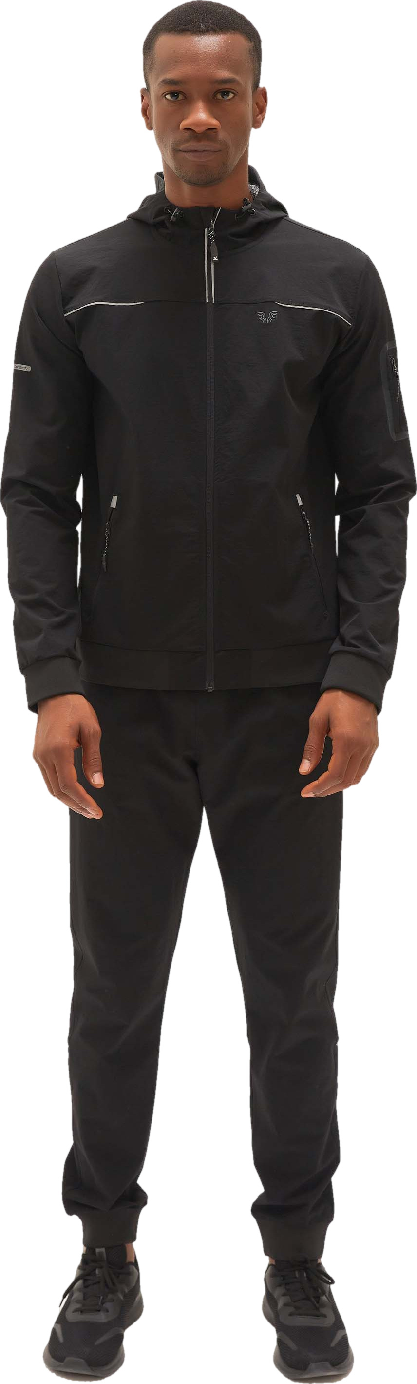 Костюм мужской Bilcee Men Knitting Tracksuit черный 2XL