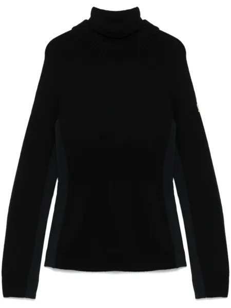 Moncler Grenoble свитер с нашивкой-логотипом, черный