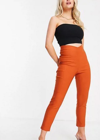 Рыжие брюки облегающего кроя (от комплекта) Vesper Petite-Оранжевый цвет