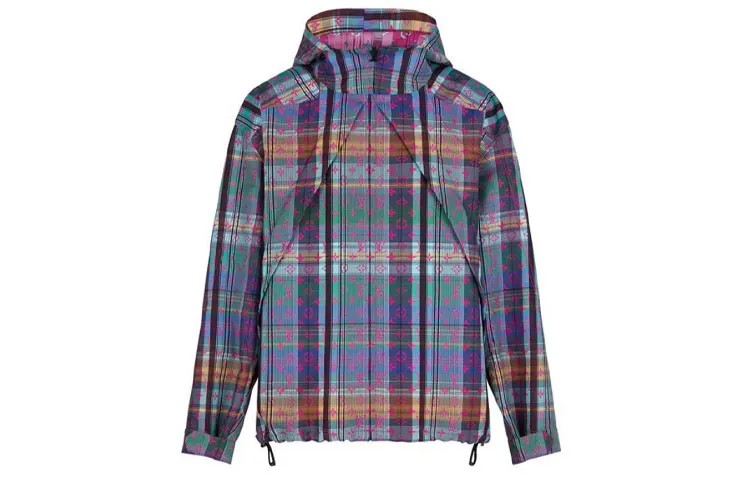 Новые квартальные продукты LV Parka Coat Men Purple Louis Vuitton, фиолетовый