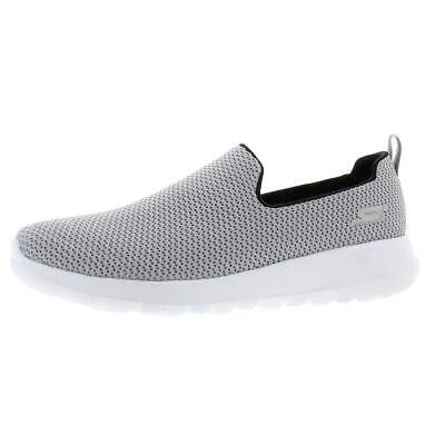 Мужские прогулочные туфли без шнуровки Skechers Go Walk Max серые 10,5 средний (B,M) BHFO 7154