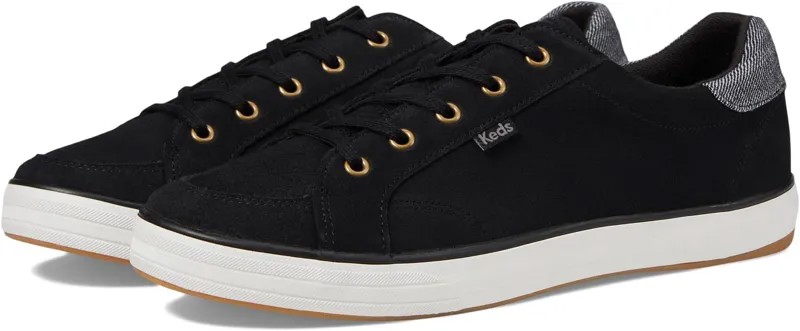 Кроссовки Center III Lace Up Keds, черная замша