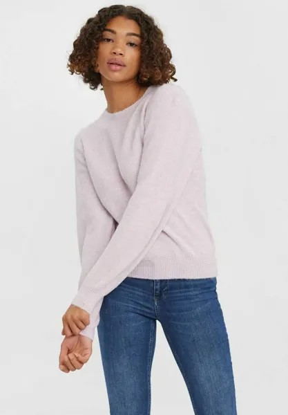 Свитшот Vero Moda ПУФФАРМЕЛЬ, цвет lavender fog