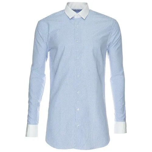 Рубашка Imperator, размер 48/M/178-186, голубой