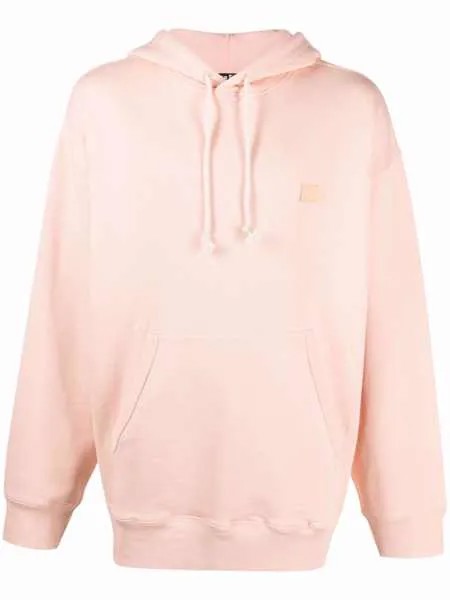 Acne Studios худи оверсайз с нашивкой