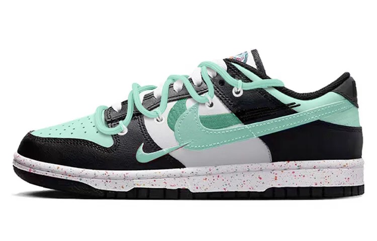 Кроссовки Nike Dunk Skateboarding Shoes Women's Low-top Green, зеленый