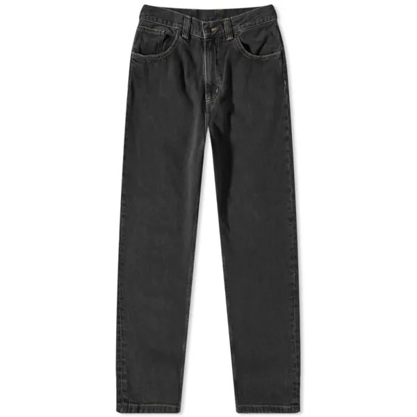 Свободные прямые джинсы Carhartt WIP Brandon, черный