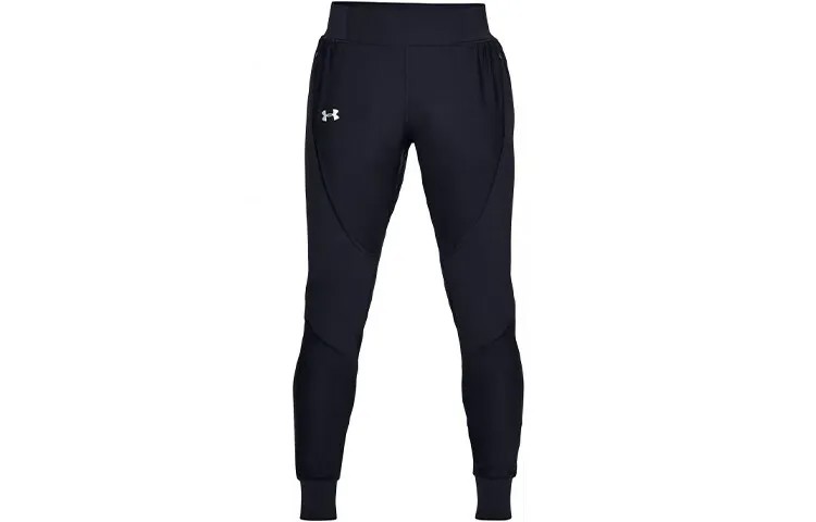 Женские трикотажные спортивные штаны Under Armour, цвет Black