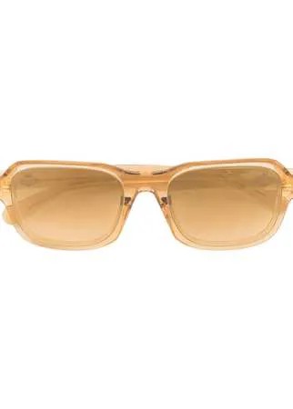 Moncler Eyewear солнцезащитные очки в массивной оправе