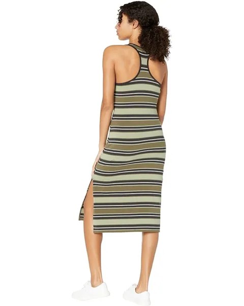 Платье Hurley Alexa Midi, цвет Variegated Stripe