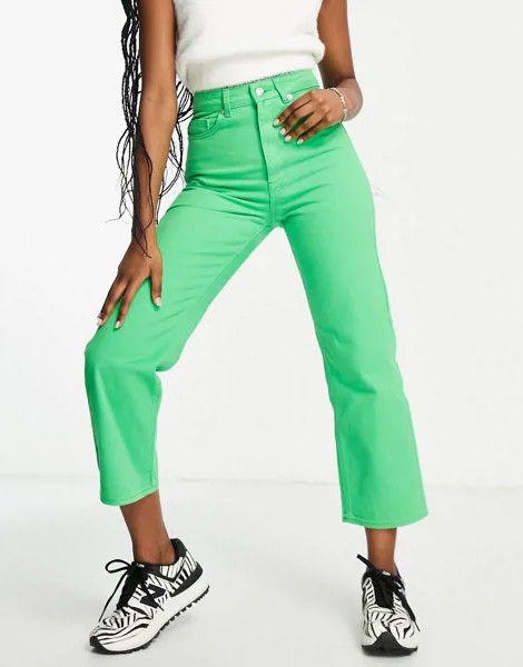 Зеленые прямые джинсы Never Fully Dressed-Зеленый цвет