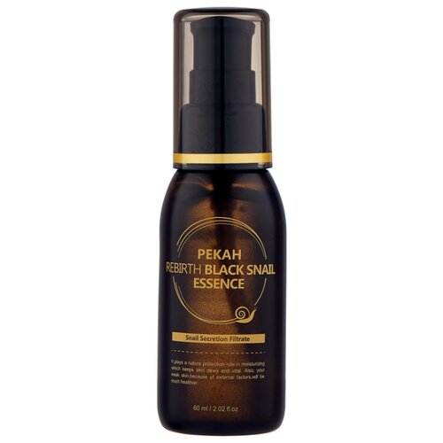 Pekah Rebirth Black Snail Essence Эссенция для лица с муцином черной улитки, 60 мл