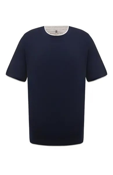 Хлопковая футболка Brunello Cucinelli