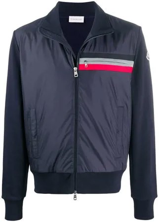 Moncler полосатый бомбер