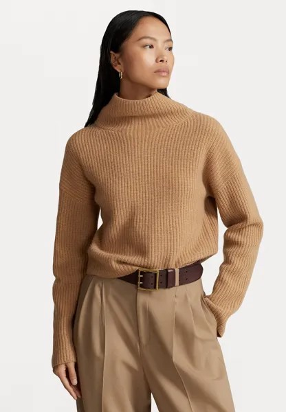Свитшот Polo Ralph Lauren ДЛИННЫЙ РУКАВ, цвет collection camel melange