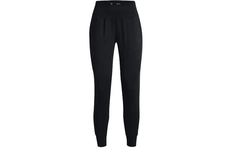 Женские трикотажные спортивные штаны Under Armour, цвет Black