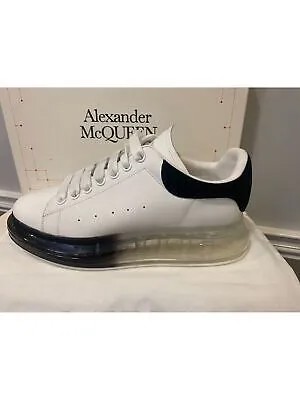 ALEXANDER MCQUEEN Женские белые спортивные кроссовки на танкетке 1-1/2 дюйма на платформе 36