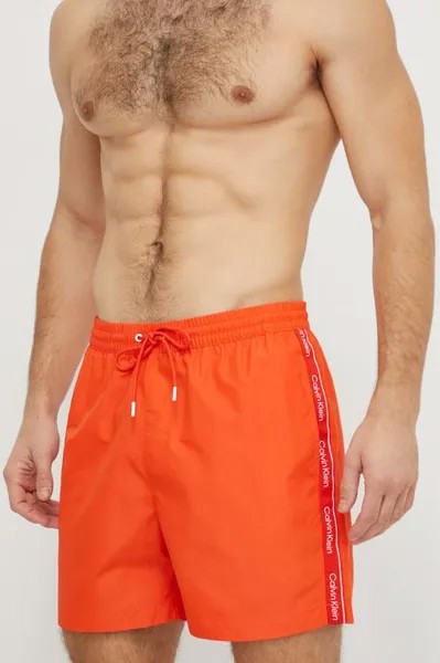 Плавки Calvin Klein, оранжевый