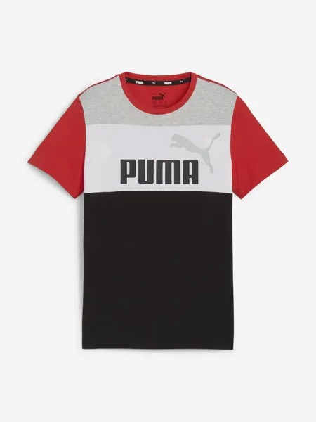 Футболка для мальчиков PUMA Ess Block, Серый