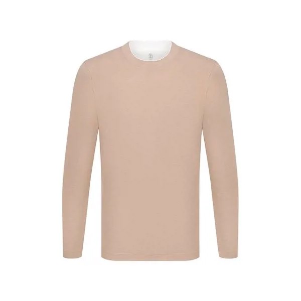 Хлопковый лонгслив Brunello Cucinelli