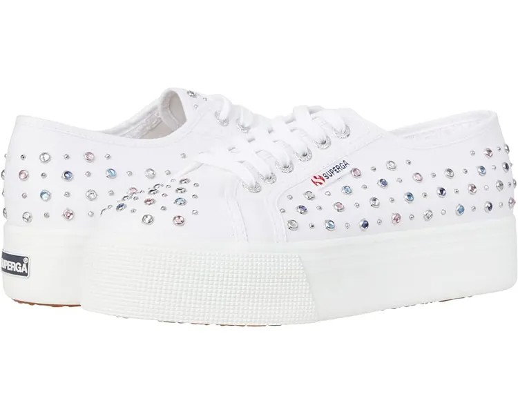 Кроссовки Superga 2790 - Cotw All Over Colstuds, белый мульти