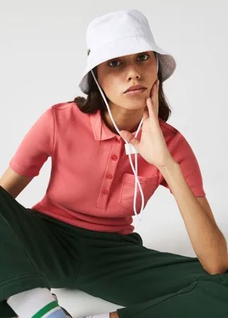 Женская рубашка-поло Lacoste Slim Fit из хлопка