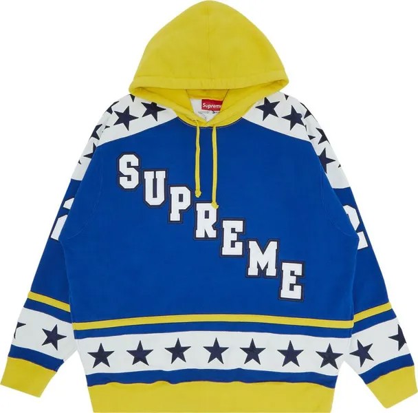 Толстовка Supreme Hockey Hooded Sweatshirt 'Royal', синий