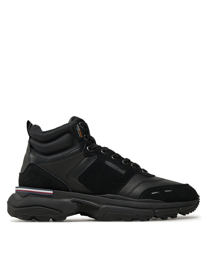 Кроссовки Tommy Hilfiger M Runner Cordura Hi Lth Mix FM0FM05222 Negro, черный