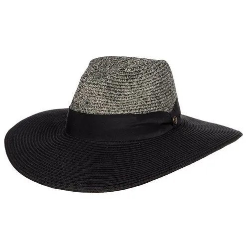 Шляпа федора GOORIN BROTHERS арт. 100-0370 (черный / серый), Размер:55