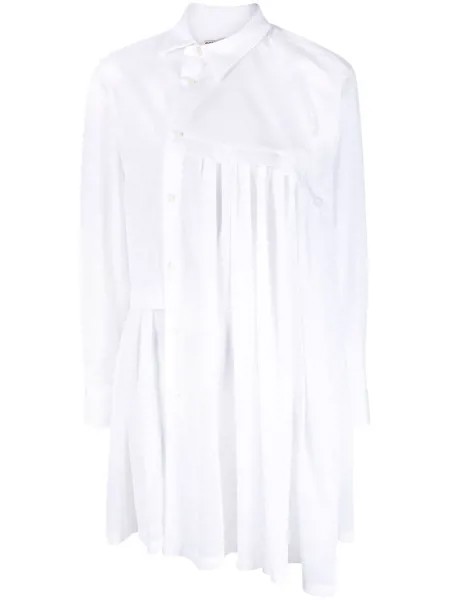 Comme Des Garçons рубашка асимметричного кроя