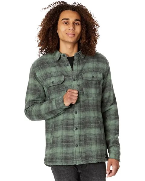 Рубашка Quiksilver Camus Long Sleeve Overshirt, цвет Laurel Wreath Camus