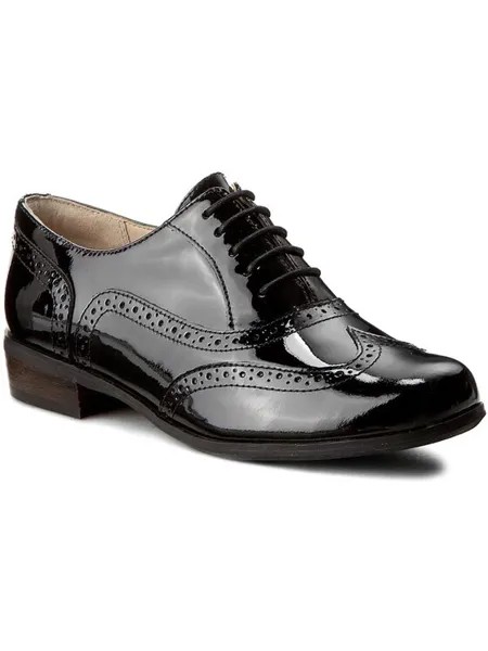 Полуботинки оксфорды Hamble Oak 203506494 Clarks Черный 39,5 EU