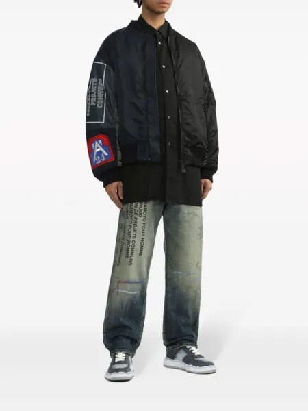 Бомбер из коллаборации с Neighbourhood Yohji Yamamoto, черный
