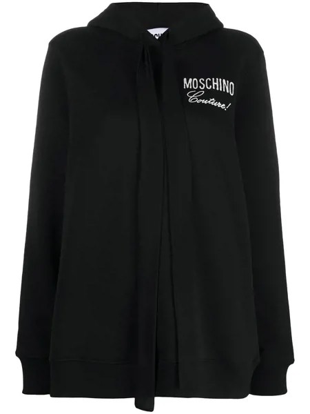 Moschino худи с вышивкой Couture!