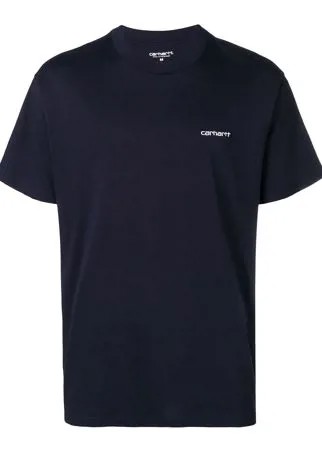 Carhartt футболка с вышитым логотипом
