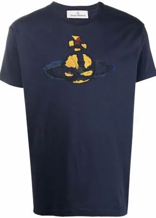 Vivienne Westwood футболка из органического хлопка с логотипом