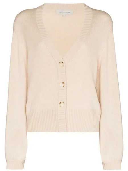 Lee Mathews LM DAISY VNK BLL LS BD CASHMERE CARDIGAN