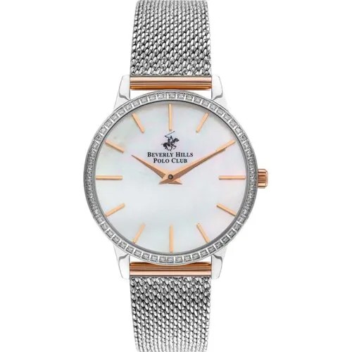 Наручные часы Beverly Hills Polo Club Наручные часы Beverly Hills Polo Club BP3298C.230, серебряный, золотой