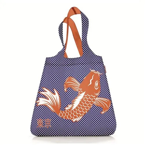 Сумка шоппер Reisenthel Mini Maxi Shopper Tokio AT0031T, тканевая, складная, женская, авоська