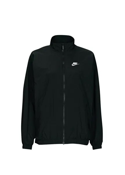 Черное пальто essential windrunner Nike