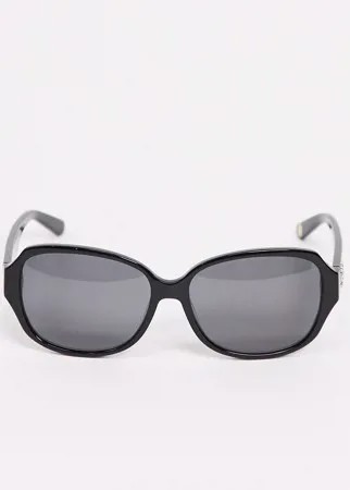 Черные квадратные солнцезащитные очки Juicy Coture-Черный