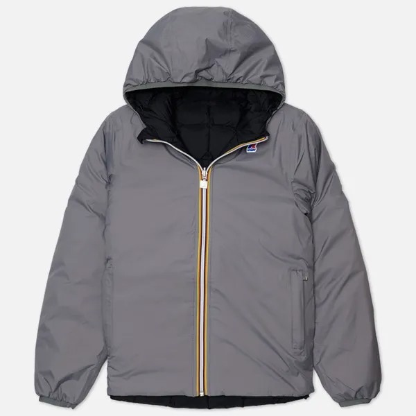 Мужская зимняя куртка K-Way Jacques Thermo Plus.2 Reversible серый, Размер XL