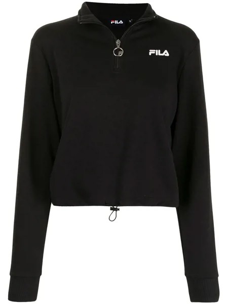 Fila толстовка с воротником-воронкой