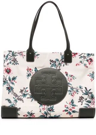 Tory Burch сумка-тоут с нашивкой-логотипом