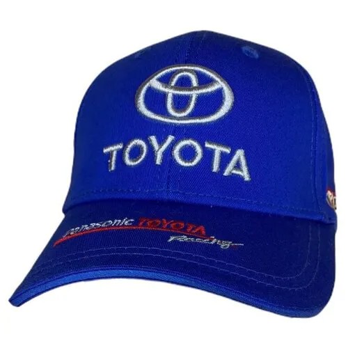 Бейсболка TOYOTA Мужская бейсболка Toyota/кепка Toyota/мужская кепка ТОЙОТА, размер 55-58, синий