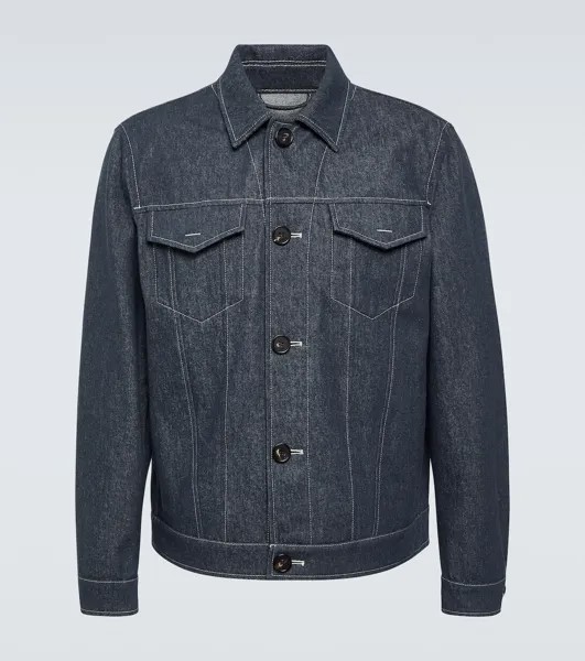 Джинсовая куртка Neive Loro Piana, синий