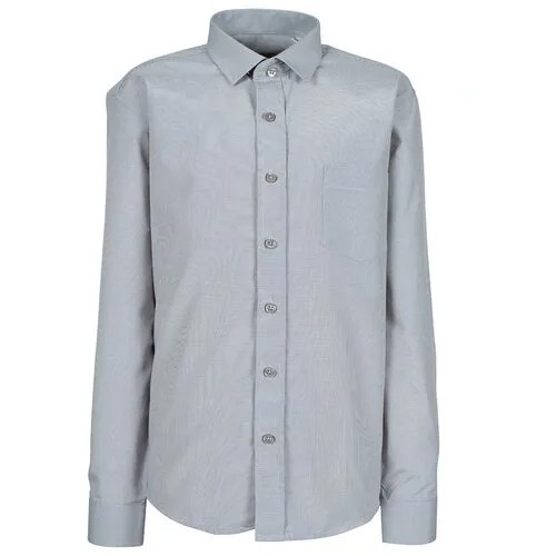 Школьная рубашка Tsarevich, размер 122-128, серый